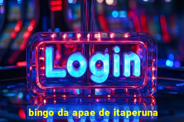 bingo da apae de itaperuna